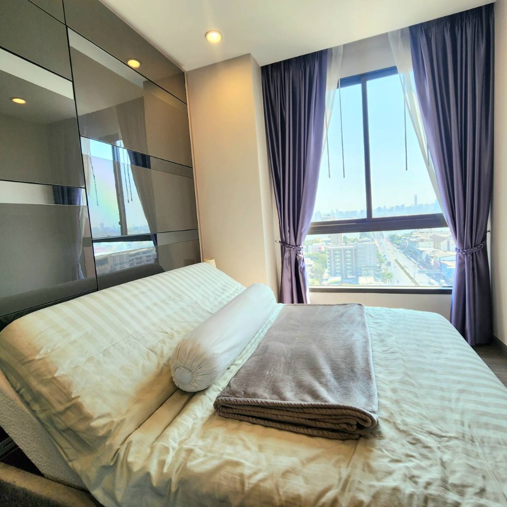 ให้เช่าคอนโดปิ่นเกล้า จรัญสนิทวงศ์ : ให้เช่า 2 ห้องนอน วิวโค้งแม่น้ำชัดเจน พร้อมเฟอร์นิเจอร์ครบ เหมือนพักผ่อนบ้านพักตาอากาศ 350 เมตร MRT สิรินธร