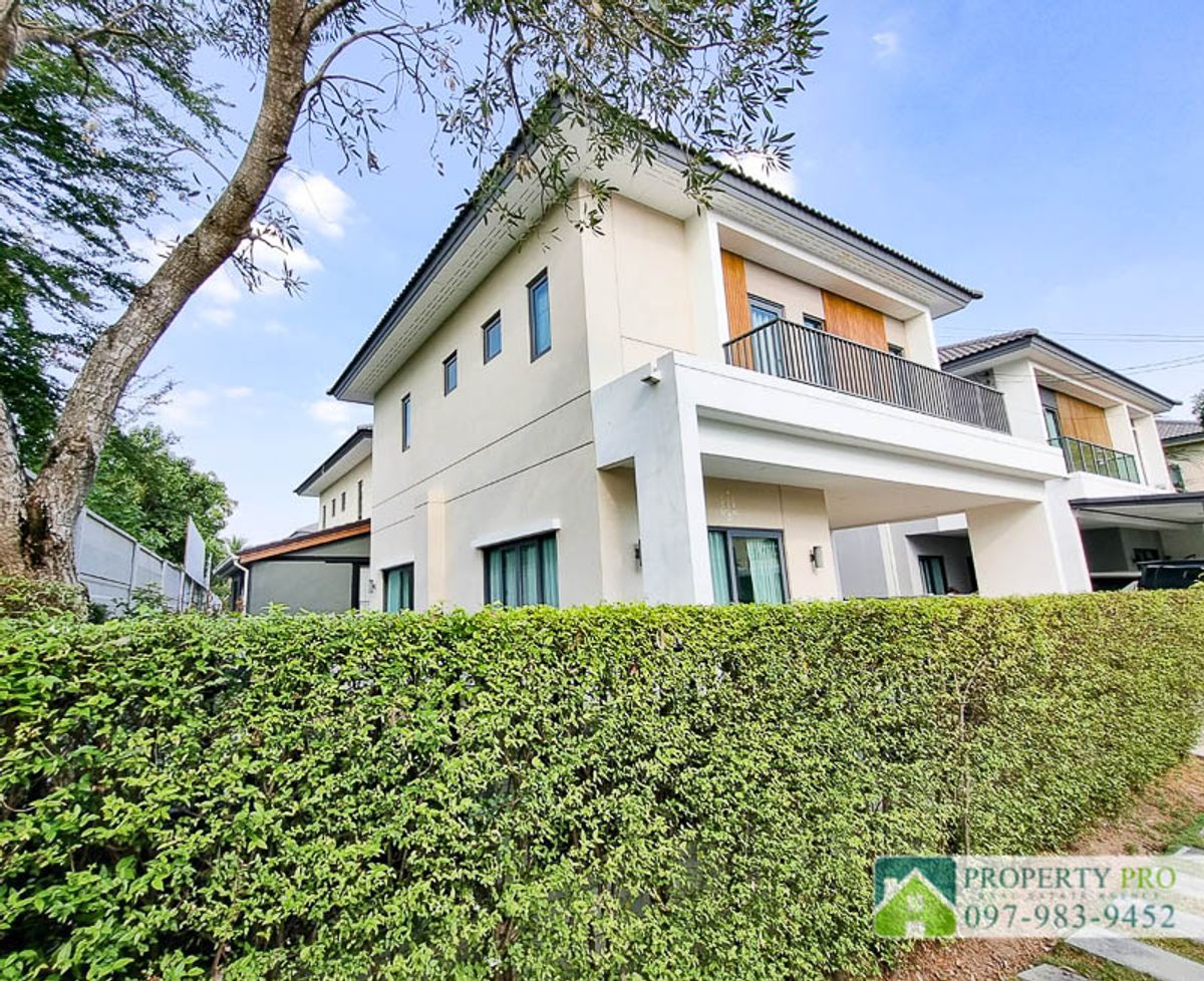 ขายบ้านนนทบุรี บางใหญ่ บางบัวทอง : ขาย บ้าน Centro ราชพฤกษ์ 2 บ้านเดี่ยว 2 ชั้น 3 ห้องนอน ขนาด 53 ตรว 175 ตรม หลังริม สภาพใหม่มาก เฟอร์นิเจอร์ เครื่องใช้ไฟฟ้าครบ ใกล้ รถไฟฟ้า MRT บางพลู ทางด่วนศรีรัช วงแหวนรอบนอก พระราม 5 : EL24S-002 