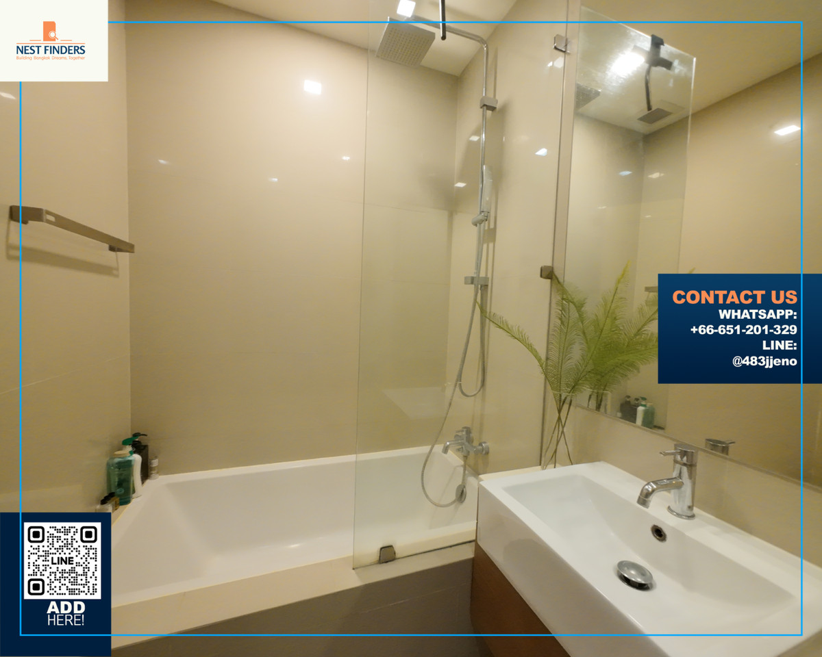 For RentCondoSukhumvit, Asoke, Thonglor : Ready to move in 💗 For rent, spacious room, next to BTS Ekkamai 💗 Noble Reveal Sukhumvit 63