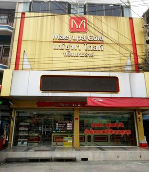For SaleShop HousePathum Thani,Rangsit, Thammasat : Commercial building for sale, 2 units, located in a community area. Near Navanakorn Industrial Estate Suitable for all types of business.