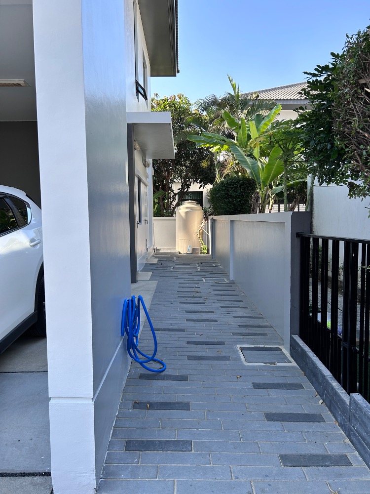 For RentHouseLadkrabang, Suwannaphum Airport : K-5418 For rent/sale! Single house Manthana 4 On Nut Wongwaen, beautiful house with built-in furniture.