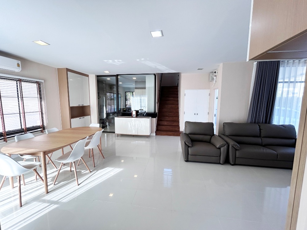 ให้เช่าบ้านลาดกระบัง สุวรรณภูมิ : K-5418 ให้เช่า/ขาย ! บ้านเดี่ยว มัณฑนา 4 อ่อนนุช วงแหวน บ้านสวย พร้อมเฟอร์บิ้วอิน