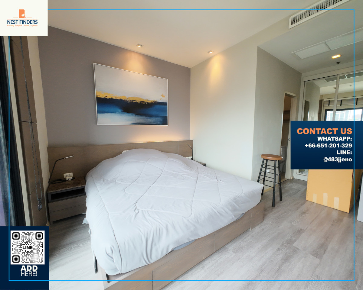 For RentCondoSukhumvit, Asoke, Thonglor : Ready to move in 💗 For rent, spacious room, next to BTS Ekkamai 💗 Noble Reveal Sukhumvit 63