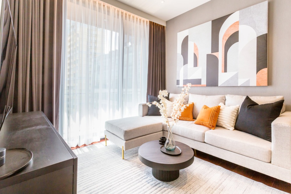 For SaleCondoSukhumvit, Asoke, Thonglor : For sale, KHUN by YOO Thonglor, 1 bedroom, 49 sqm, excellent condition, elegantly-decorated and fully-furnished.