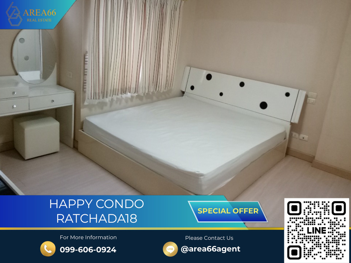 For SaleCondoRatchadapisek, Huaikwang, Suttisan : 🔥 For sale !! Condo Happy Condo Ratchada18