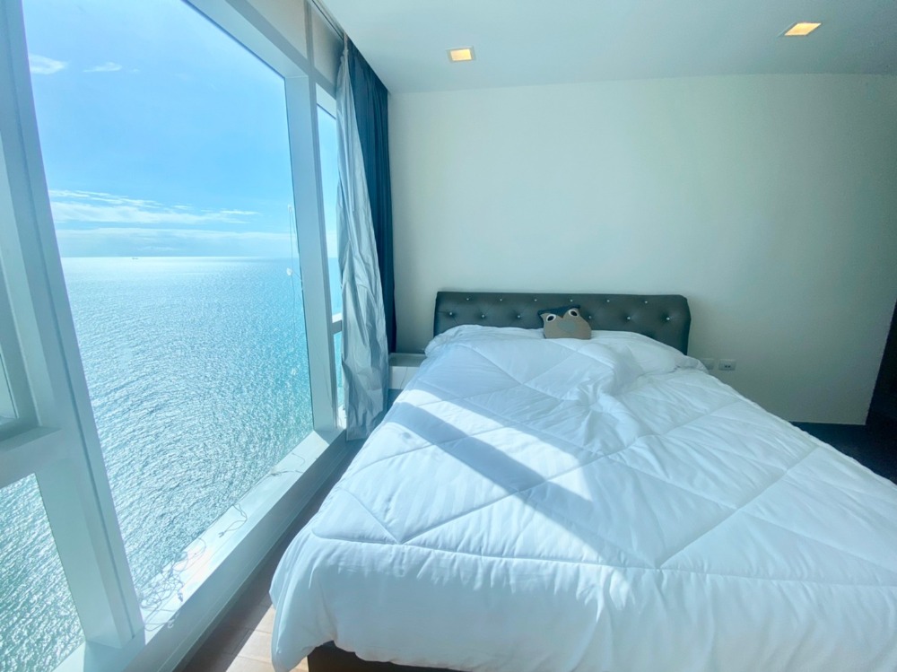 ให้เช่าคอนโดพัทยา บางแสน ชลบุรี สัตหีบ : For Rent The Palm Wongamat Beach Front Pattaya  2Beds Sea view (S03-0916)