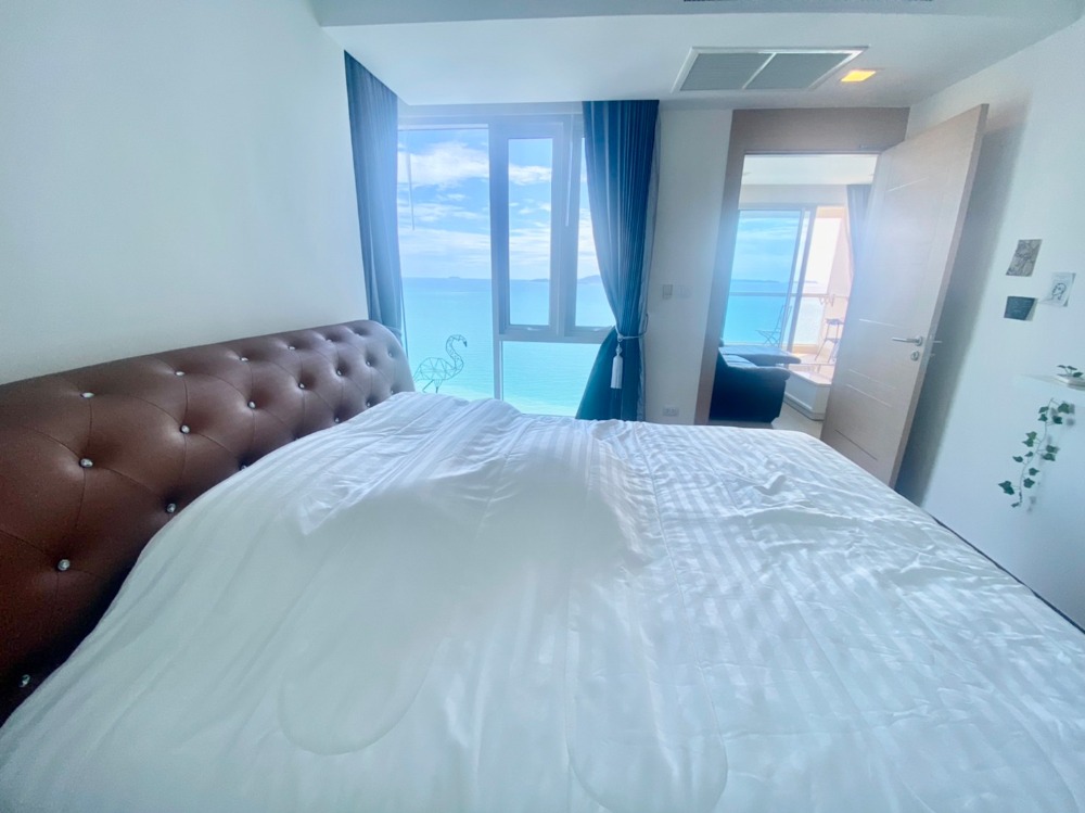 ให้เช่าคอนโดพัทยา บางแสน ชลบุรี สัตหีบ : For Rent The Palm Wongamat Beach Front Pattaya  2Beds Sea view (S03-0916)