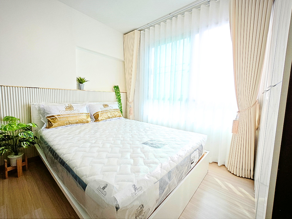 For RentCondoNawamin, Ramindra : For rent PLUM CONDO Nawamin 86, size 29 sq m, new room, fully furnished, very beautiful.