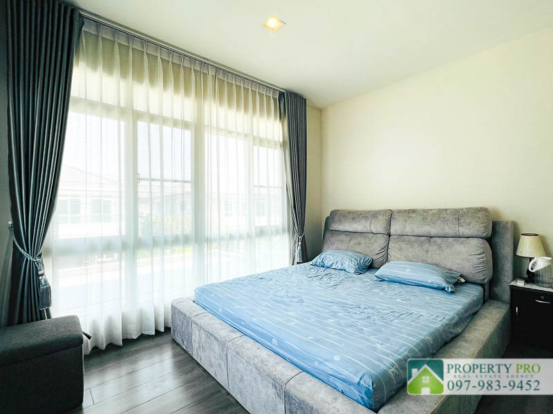 For SaleHouseNonthaburi, Bang Yai, Bangbuathong : House for Sale Mantana Westgate, 4 Bedroom 60 Sqw 185 Sqm Fully Furnished Near MRT Talad Bang Yai, Klong Bang Phai, Bang Yai, Bang Bua Thong : EL24S-004
