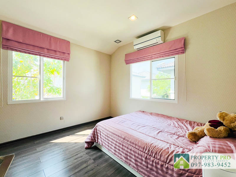 For SaleHouseNonthaburi, Bang Yai, Bangbuathong : House for Sale Mantana Westgate, 4 Bedroom 60 Sqw 185 Sqm Fully Furnished Near MRT Talad Bang Yai, Klong Bang Phai, Bang Yai, Bang Bua Thong : EL24S-004