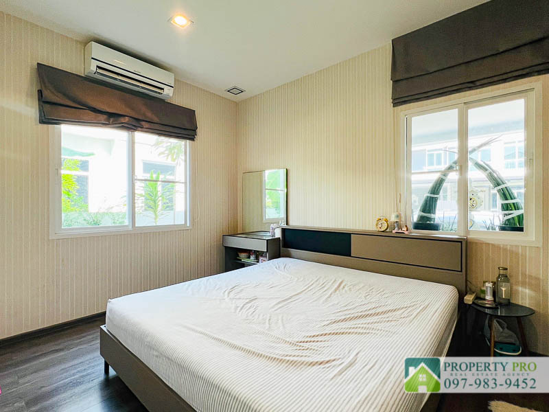 For SaleHouseNonthaburi, Bang Yai, Bangbuathong : House for Sale Mantana Westgate, 4 Bedroom 60 Sqw 185 Sqm Fully Furnished Near MRT Talad Bang Yai, Klong Bang Phai, Bang Yai, Bang Bua Thong : EL24S-004