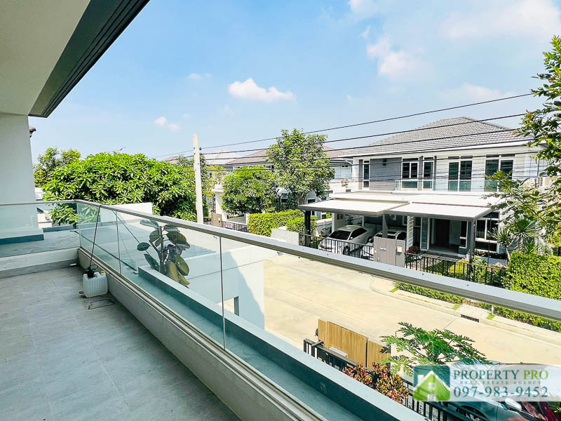 For SaleHouseNonthaburi, Bang Yai, Bangbuathong : House for Sale Mantana Westgate, 4 Bedroom 60 Sqw 185 Sqm Fully Furnished Near MRT Talad Bang Yai, Klong Bang Phai, Bang Yai, Bang Bua Thong : EL24S-004