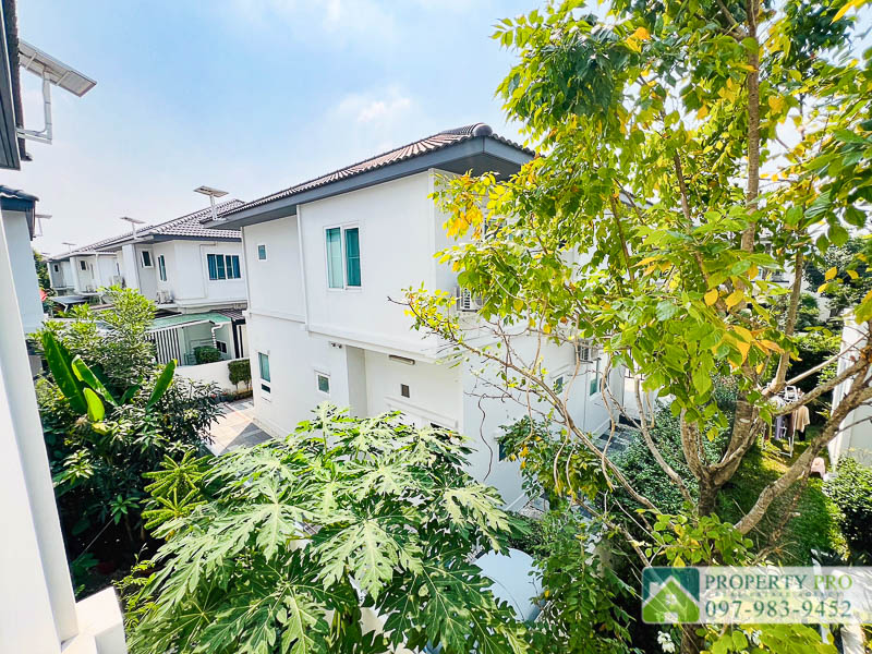 For SaleHouseNonthaburi, Bang Yai, Bangbuathong : House for Sale Mantana Westgate, 4 Bedroom 60 Sqw 185 Sqm Fully Furnished Near MRT Talad Bang Yai, Klong Bang Phai, Bang Yai, Bang Bua Thong : EL24S-004