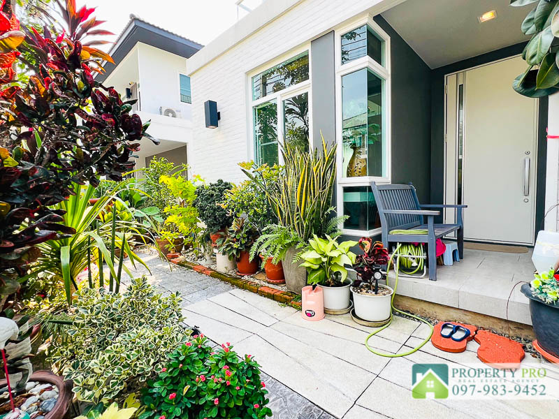 For SaleHouseNonthaburi, Bang Yai, Bangbuathong : House for Sale Mantana Westgate, 4 Bedroom 60 Sqw 185 Sqm Fully Furnished Near MRT Talad Bang Yai, Klong Bang Phai, Bang Yai, Bang Bua Thong : EL24S-004