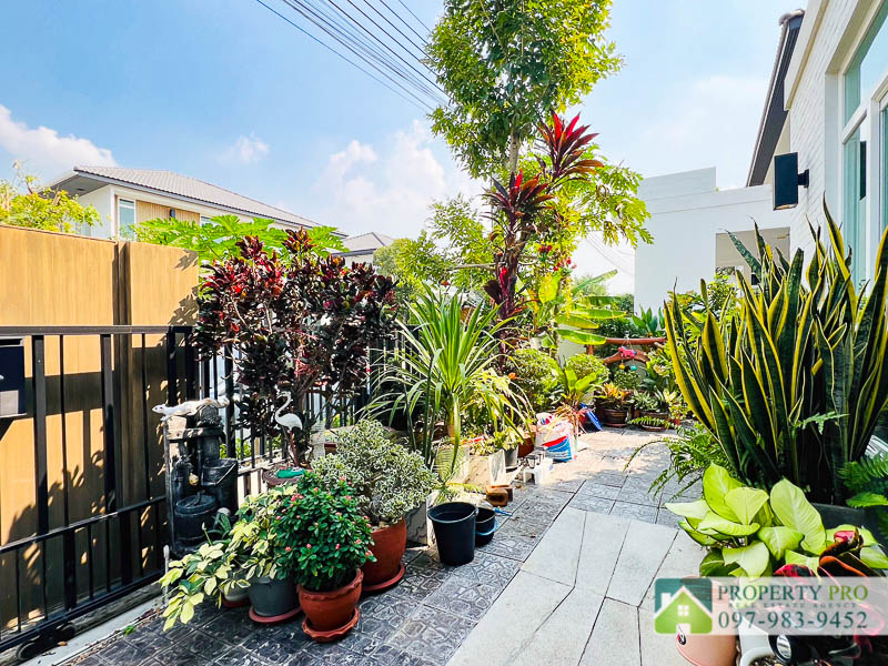For SaleHouseNonthaburi, Bang Yai, Bangbuathong : House for Sale Mantana Westgate, 4 Bedroom 60 Sqw 185 Sqm Fully Furnished Near MRT Talad Bang Yai, Klong Bang Phai, Bang Yai, Bang Bua Thong : EL24S-004