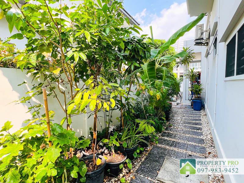 For SaleHouseNonthaburi, Bang Yai, Bangbuathong : House for Sale Mantana Westgate, 4 Bedroom 60 Sqw 185 Sqm Fully Furnished Near MRT Talad Bang Yai, Klong Bang Phai, Bang Yai, Bang Bua Thong : EL24S-004