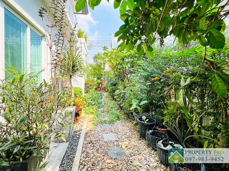 For SaleHouseNonthaburi, Bang Yai, Bangbuathong : House for Sale Mantana Westgate, 4 Bedroom 60 Sqw 185 Sqm Fully Furnished Near MRT Talad Bang Yai, Klong Bang Phai, Bang Yai, Bang Bua Thong : EL24S-004