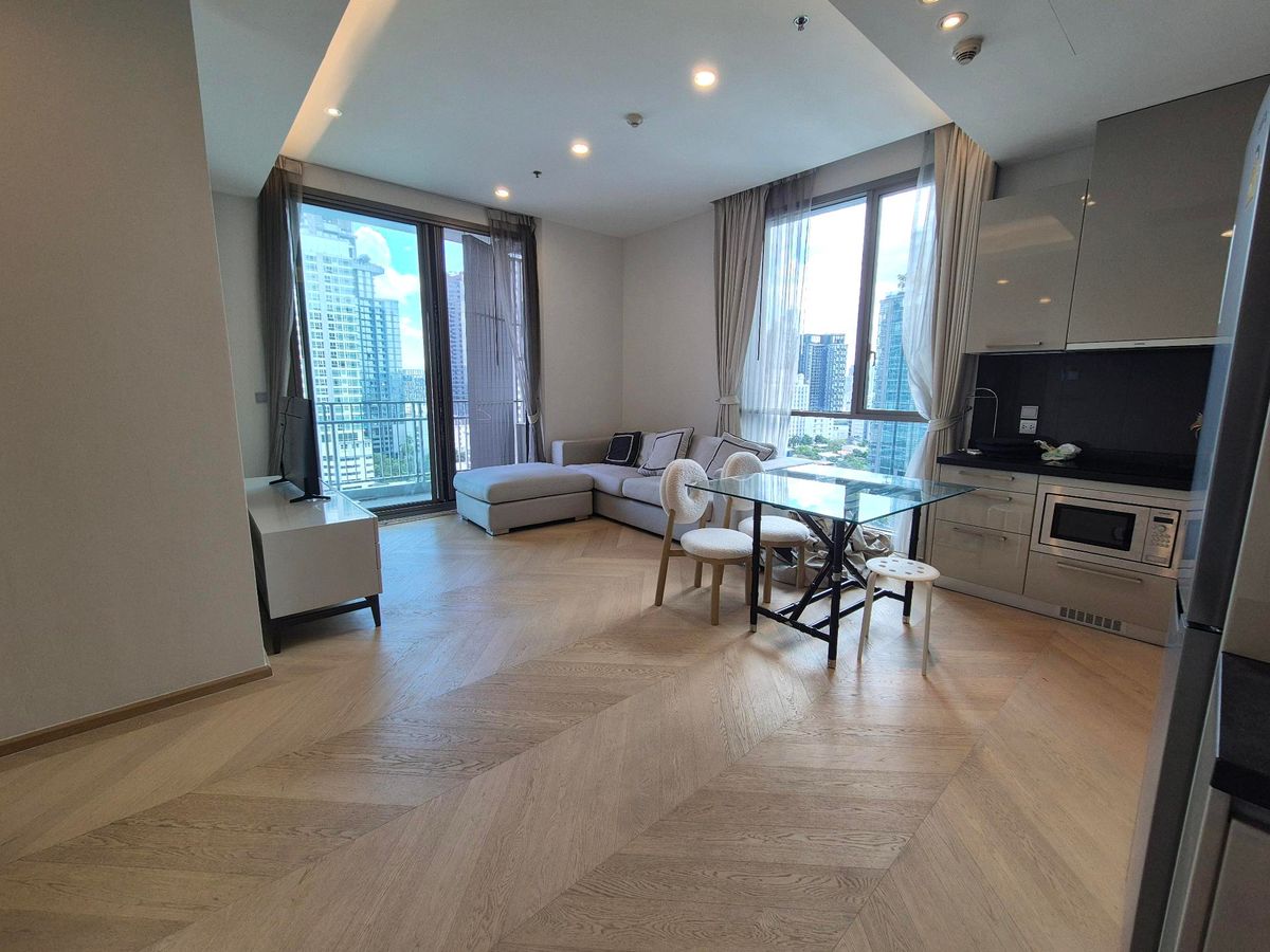 For RentCondoSukhumvit, Asoke, Thonglor : ✅️ (Big room, wide balcony !! ) 2 Bedrooms 90 sqm. Quattro by sansiri Thonglor Soi 4 ​​near BTS Thonglor Station  