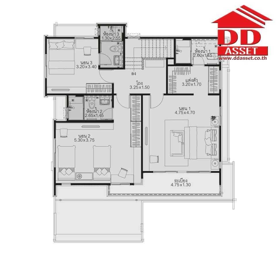 ขายบ้านนนทบุรี บางใหญ่ บางบัวทอง : ขายบ้านเดี่ยวโครงการ มัณฑนา westgate อยู่ตรงข้ามเซ็นทรัลเวสต์เกต เพียง 1 กม. รหัส8028