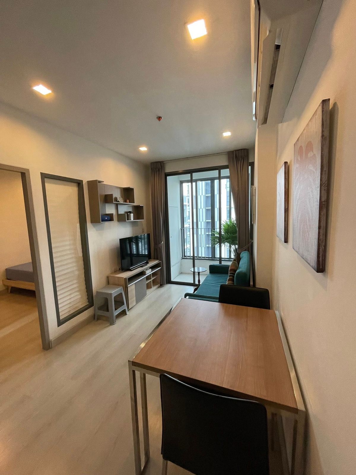 For RentCondoOnnut, Udomsuk : BTS Popular BTS On Nut Ideo Mobi Sukhumvit 81, 30 sqm. Floor 21