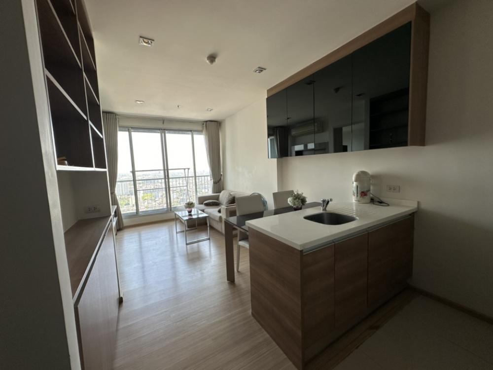 For RentCondoOnnut, Udomsuk : 🔥Rhythm Sukhumvit 50🔥 45.34 sq.m. Floor34 ‼️ fully furnished | Ready to move in