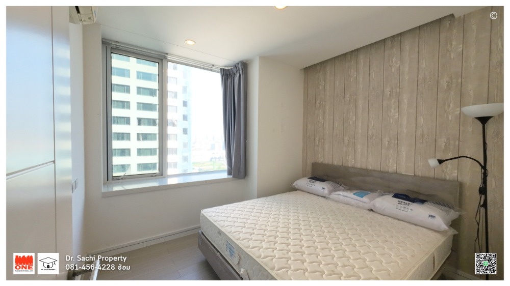 For RentCondoRama9, Petchburi, RCA : Condo for rent, TC Green, Building A, 16th floor, size 54 sq m, near the Orange Line and MRT Rama 9.