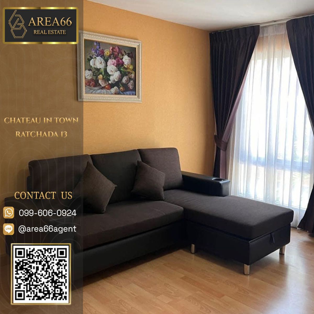 For SaleCondoRatchadapisek, Huaikwang, Suttisan : 🔥 For sale!! Condo Chateau In Town Ratchada 13