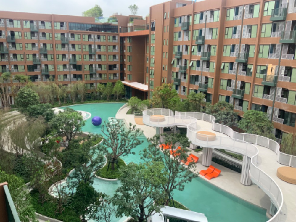 ให้เช่าคอนโดปทุมธานี รังสิต ธรรมศาสตร์ : ให้เช่า Kave Town Colony วิวสระ ตึกD ชั้น 6, ติด ม.กรุงเทพรังสิต พร้อมส่วนกลางทันสมัยกว่า 40 รายการ