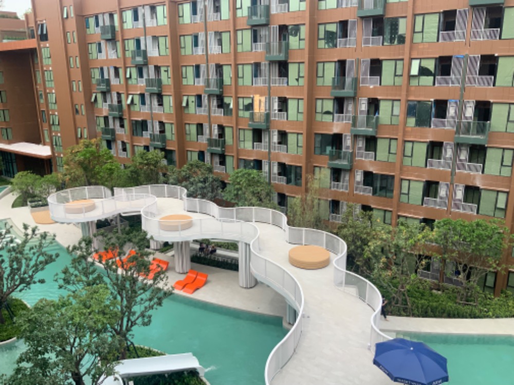 ให้เช่าคอนโดปทุมธานี รังสิต ธรรมศาสตร์ : ให้เช่า Kave Town Colony วิวสระ ตึกD ชั้น 6, ติด ม.กรุงเทพรังสิต พร้อมส่วนกลางทันสมัยกว่า 40 รายการ