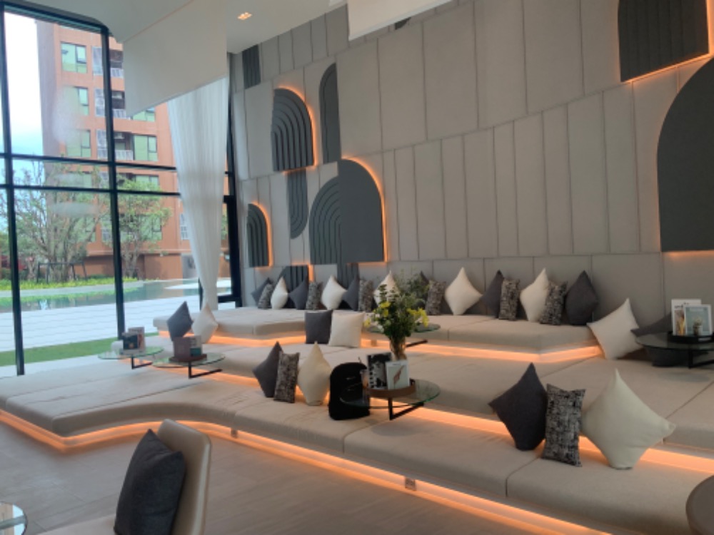 ให้เช่าคอนโดปทุมธานี รังสิต ธรรมศาสตร์ : ให้เช่า Kave Town Colony วิวสระ ตึกD ชั้น 6, ติด ม.กรุงเทพรังสิต พร้อมส่วนกลางทันสมัยกว่า 40 รายการ