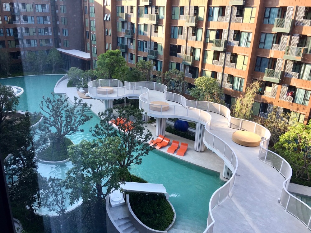 ให้เช่าคอนโดปทุมธานี รังสิต ธรรมศาสตร์ : ให้เช่า Kave Town Colony วิวสระ ตึกD ชั้น 6, ติด ม.กรุงเทพรังสิต พร้อมส่วนกลางทันสมัยกว่า 40 รายการ