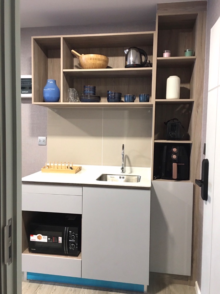 ให้เช่าคอนโดปทุมธานี รังสิต ธรรมศาสตร์ : ให้เช่า Kave Town Colony วิวสระ ตึกD ชั้น 6, ติด ม.กรุงเทพรังสิต พร้อมส่วนกลางทันสมัยกว่า 40 รายการ