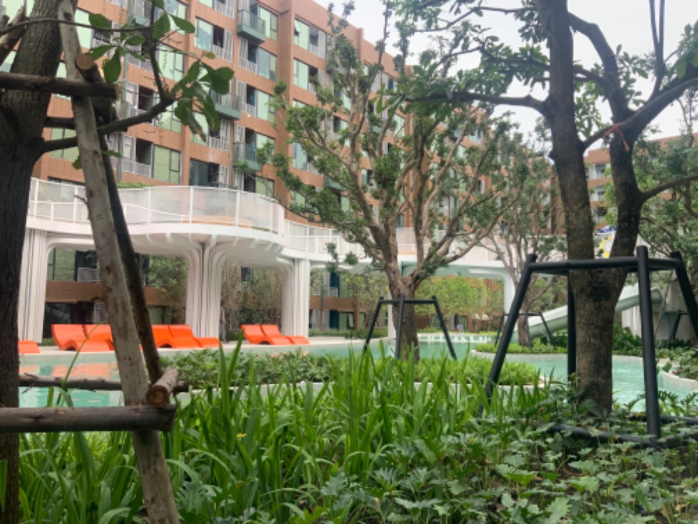 ให้เช่าคอนโดปทุมธานี รังสิต ธรรมศาสตร์ : ให้เช่า Kave Town Colony วิวสระ ตึกD ชั้น 6, ติด ม.กรุงเทพรังสิต พร้อมส่วนกลางทันสมัยกว่า 40 รายการ