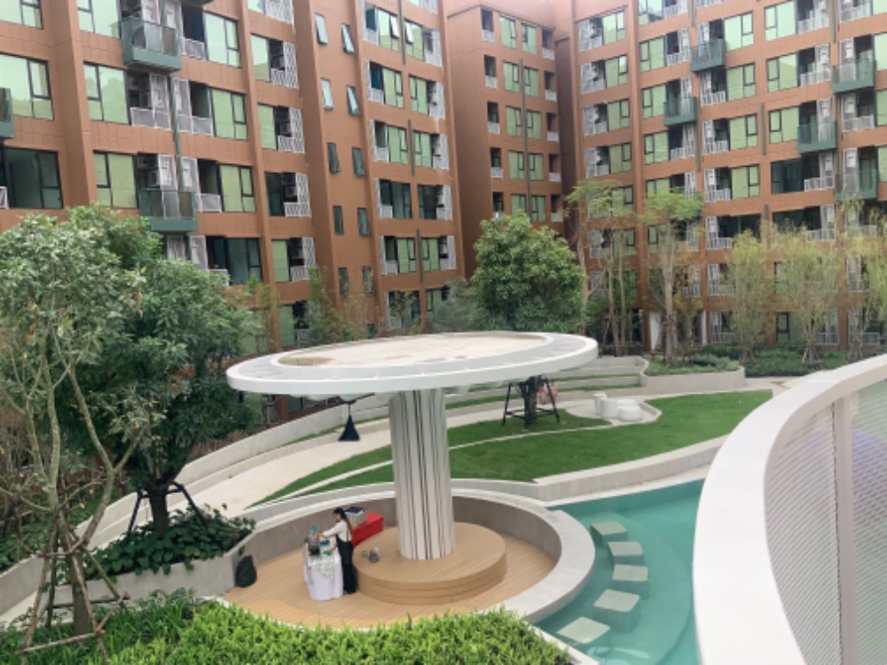 ให้เช่าคอนโดปทุมธานี รังสิต ธรรมศาสตร์ : ให้เช่า Kave Town Colony วิวสระ ตึกD ชั้น 6, ติด ม.กรุงเทพรังสิต พร้อมส่วนกลางทันสมัยกว่า 40 รายการ