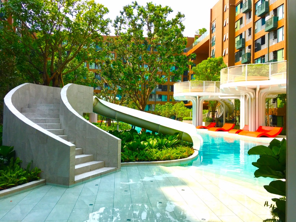 ให้เช่าคอนโดปทุมธานี รังสิต ธรรมศาสตร์ : ให้เช่า Kave Town Colony วิวสระ ตึกD ชั้น 6, ติด ม.กรุงเทพรังสิต พร้อมส่วนกลางทันสมัยกว่า 40 รายการ