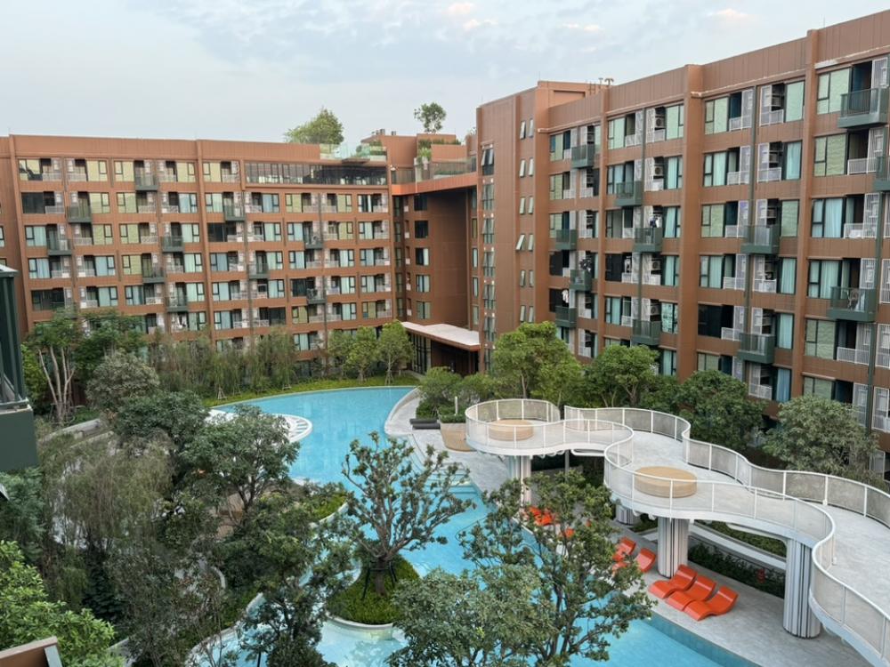 ให้เช่าคอนโดปทุมธานี รังสิต ธรรมศาสตร์ : ให้เช่า Kave Town Colony วิวสระ ตึกD ชั้น 6, ติด ม.กรุงเทพรังสิต พร้อมส่วนกลางทันสมัยกว่า 40 รายการ