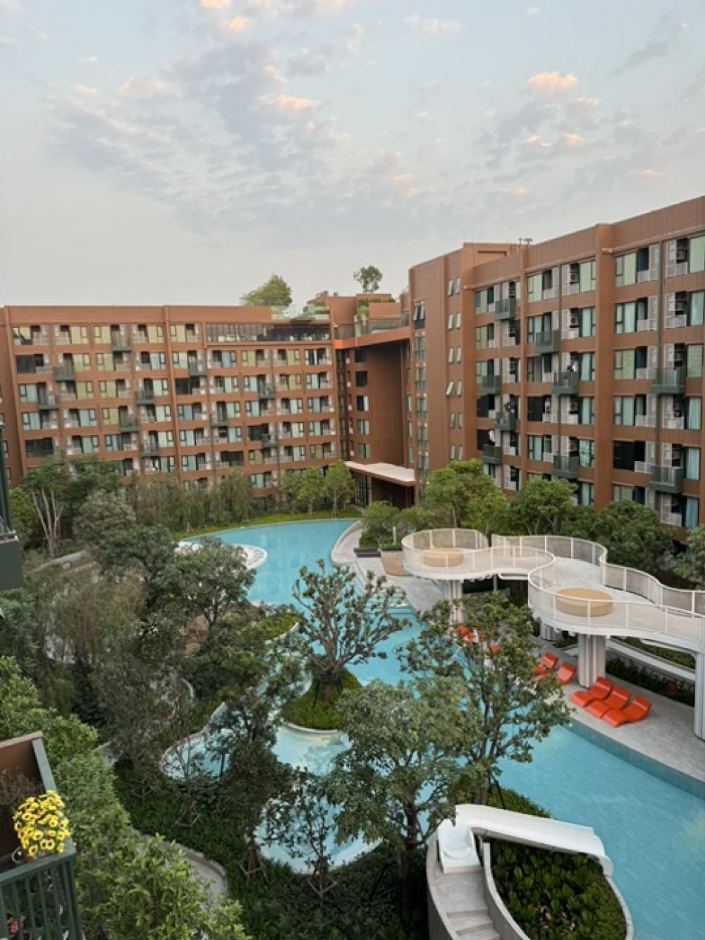 ให้เช่าคอนโดปทุมธานี รังสิต ธรรมศาสตร์ : ให้เช่า Kave Town Colony วิวสระ ตึกD ชั้น 6, ติด ม.กรุงเทพรังสิต พร้อมส่วนกลางทันสมัยกว่า 40 รายการ