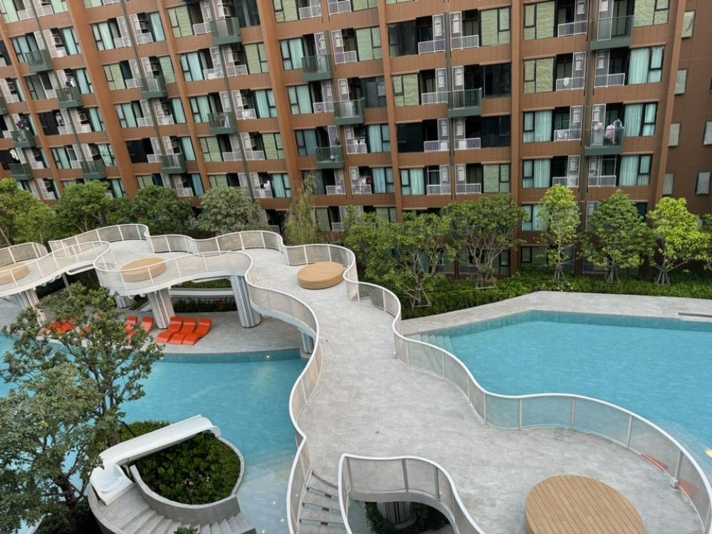 ให้เช่าคอนโดปทุมธานี รังสิต ธรรมศาสตร์ : ให้เช่า Kave Town Colony วิวสระ ตึกD ชั้น 6, ติด ม.กรุงเทพรังสิต พร้อมส่วนกลางทันสมัยกว่า 40 รายการ