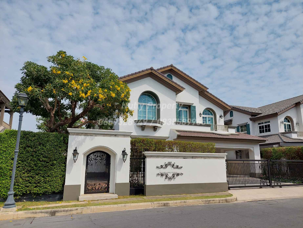 For RentHouseBangna, Bearing, Lasalle : For rent, Nantawan Bangna Km. 7, newly decorated, beautiful, luxurious, ready to move in.