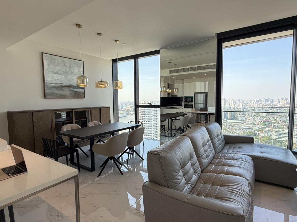 For RentCondoRama3 (Riverside),Satupadit : 🔥🔥✨🏦Very Beautiful. LUXURY [😻🐶Pets]👑 room with the best view ✨ Real picture!!!!✨ Fully furnished!!!!✨🔥🔥 🎯For rent🎯CANAPAYA RESIDENCES ✅2Bed2✅ 95 sqm. 16+ (#Chao Phraya #BRT📌)🔥✨LINE:miragecondo ✅