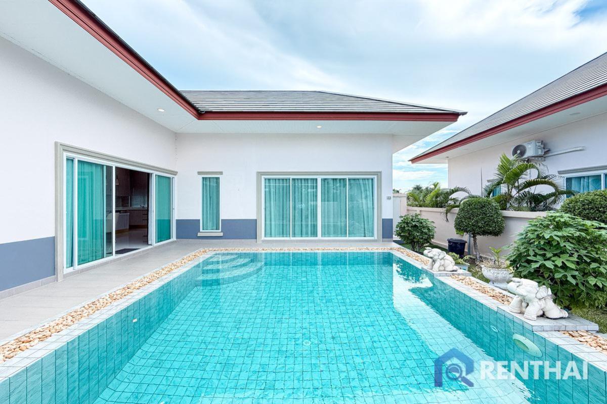 For SalePattaya, Bangsaen, Chonburi : For sale house 3 bedrooms at Baan Dusit Pattaya Garden