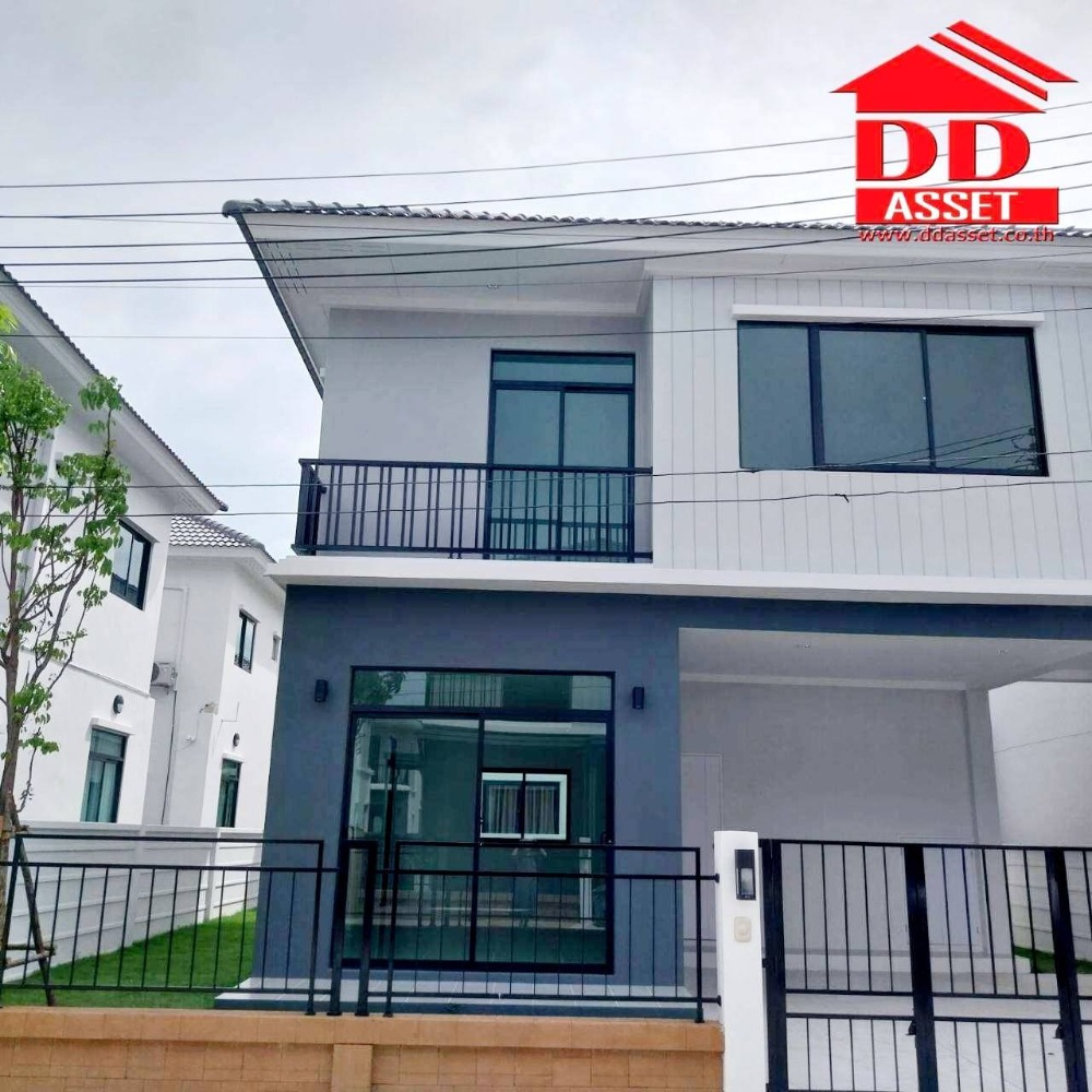 ขายนนทบุรี บางใหญ่ บางบัวทอง : ขายบ้านแฝด 2 ชั้น โครงการ ดิ เอสเซนส์ ชัยพฤกษ์ - วงแหวน (The Essence Chaiyaphruek-Wongwaen)  รหัส H8029