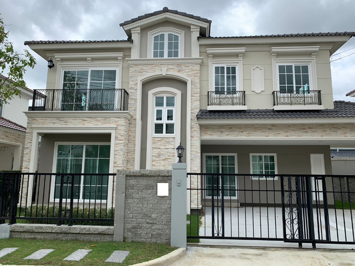 ให้เช่าบ้านเกษตร นวมินทร์ ลาดปลาเค้า : RH011824 ให้เช่า บ้านเดี่ยวหรู 2ชั้น Grandio Ladprao-Kaset Nawamin