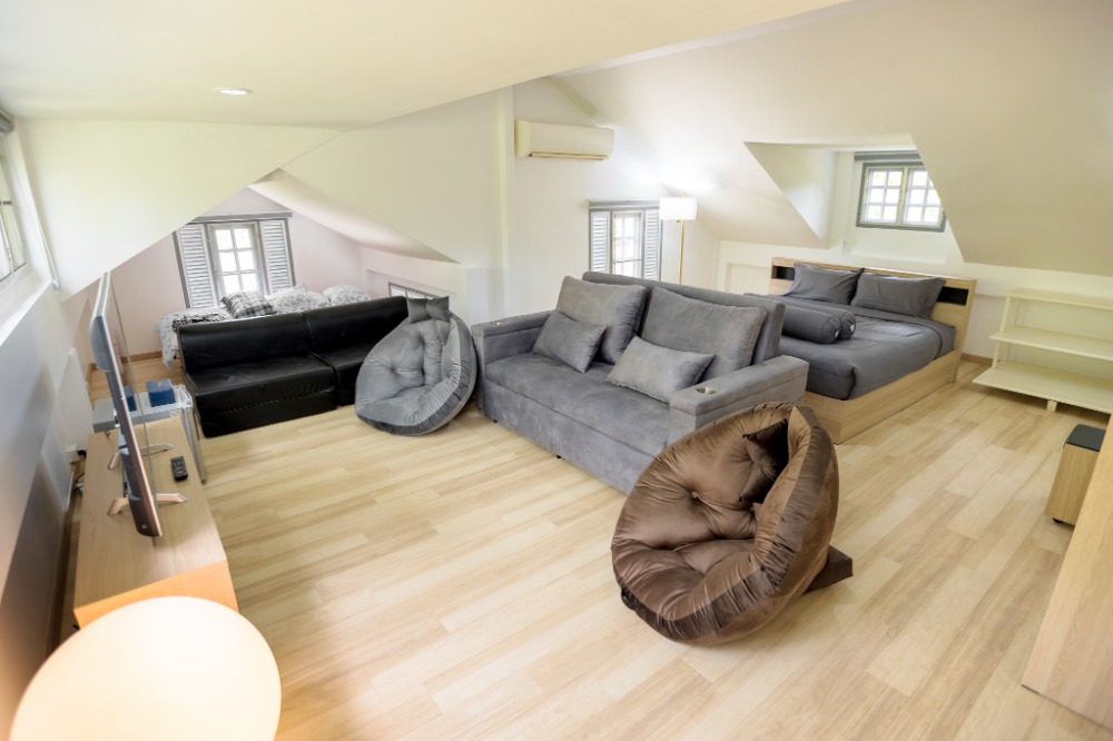 For SaleHousePak Chong KhaoYai : Chalet Prima vacation home, Pak Chong, Khao Yai, 253 sqw., 4 bedrooms, 4 bathrooms, quiet, excellent atmosphere, fully decorated.