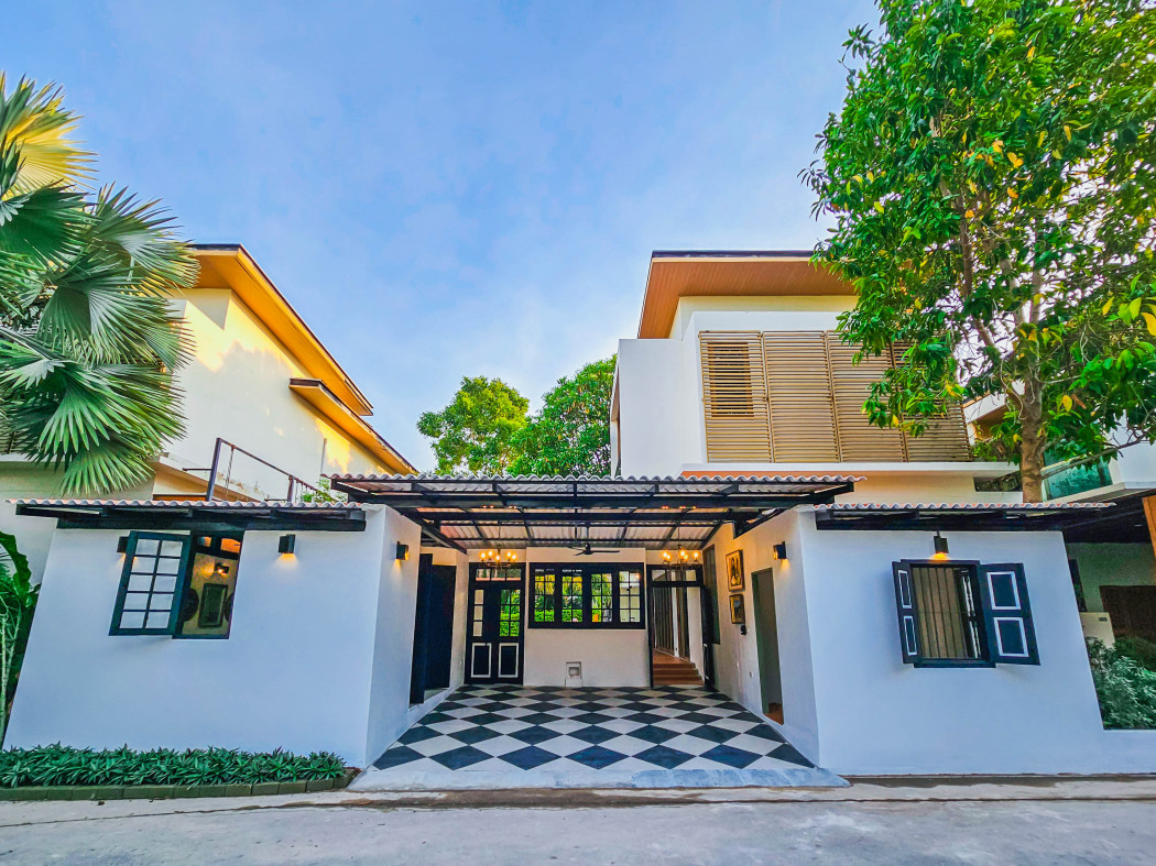 For SaleHouseHuahin, Prachuap Khiri Khan, Pran Buri : Single house for sale, pool villa, Itz Time Hua Hin, 279 sq m., 74 sq w, 3 bedrooms, 4 bathrooms, near Sam Phan Nam floating market.