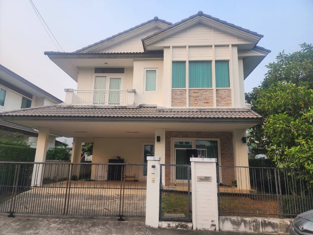 ขายบ้านบางนา แบริ่ง ลาซาล : ราคาดีที่สุดในโครงการ​!! หมู่บ้านมัณฑนา​ บางนา กม.13 บ้านเดี่ยว 52 ตร.วา. พื้นที่ใช้สอย​ 160 ตร.ม