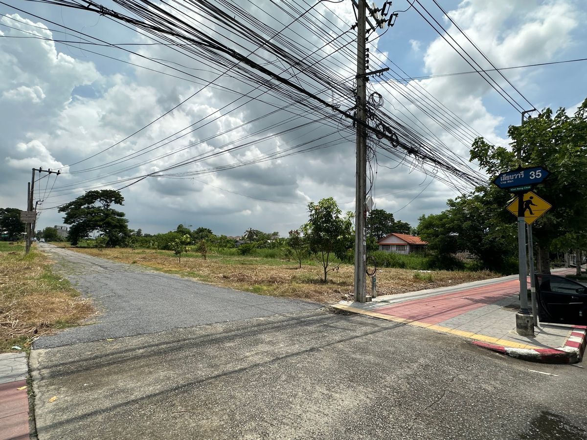 For RentLandMin Buri, Romklao : Land for Rent!! On Riapwari Road. Great for Commercial/Business.