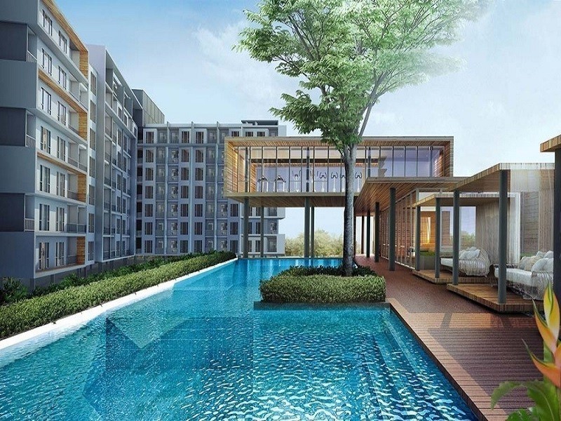ขายคอนโดพระราม 2 บางขุนเทียน : ขายด่วน คอนโดพร้อมอยู่ serrano Condominium คอนโดมิเนียม วิวสวน ปลอดโปร่ง