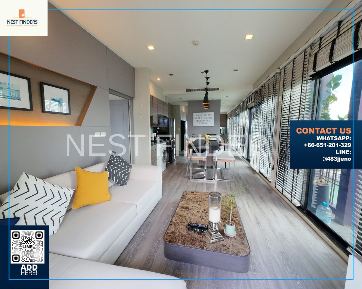 ให้เช่าคอนโดสุขุมวิท อโศก ทองหล่อ : ห้องสวยกระจกรอบ For Rent : Noble Reveal  รถไฟฟ้า BTS เอกมัย 220 เมตร