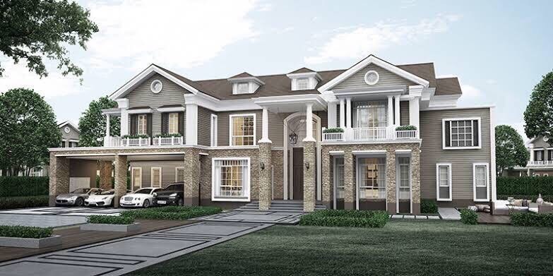 For RentHouseBangna, Bearing, Lasalle : For sale or rent luxury House Narasiri Bangna 4 bedrooms  near Mega Bangna 📞092-4252445 